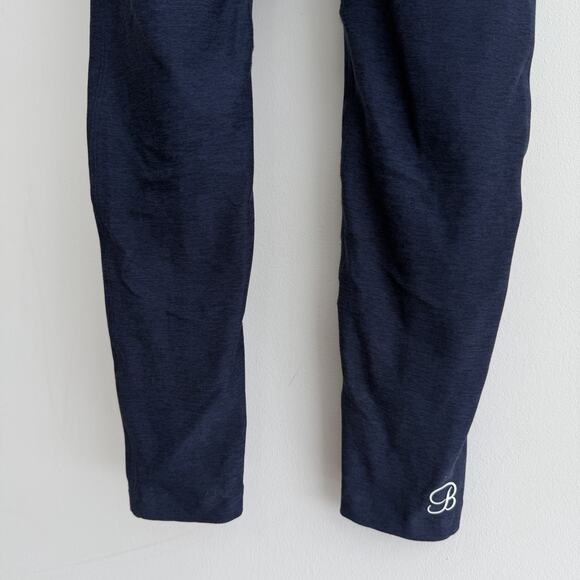 Bombshell Sportswear Athletic Bodysuit Medium Cosmic Blue Heather Gym Jumpsuit - Picture 7 of 12